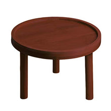 QIEZI Portapiante in Legno per Piante, portafiori in Vaso Portavasi da Giardino Rotondo Espositore per Piante da Interno, Esterno, Espositore per Piante Mid Century Arredamento Rustico