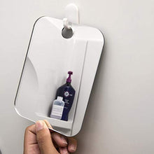 Huilongxin Uomini anti-nebbia specchio da rasatura casa Hotel Bathroom portatile Wall Hanging trucco acrilico specchio