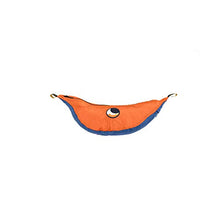 Ticket to the Moon - Amaca originale Ticket to the Moon + borsa Express + gancio a S, 320 x 200 cm, Royal Blue/Orange