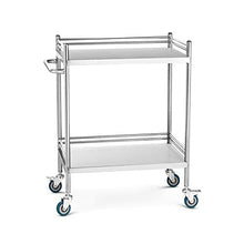 YIN YIN Carrello per Ripiani Carrello a Ripiani, Cucina Rack Mobile in Acciaio Inox conveniente Grande capacità di stoccaggio Soggiorno Bagno Camera da Letto, 4 Dimensioni Carrello a rulli