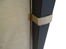 QUICK STAR 2 Pannelli Laterali con finestrella PE 300 / 400x195cm Beige per Gazebo 3x4m