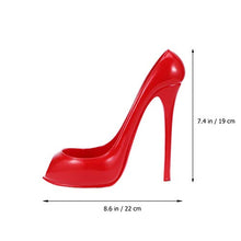 GARNECK Portabottiglie di Vino per Scarpe con Tacco Alto Portabottiglie Creativo per Vino a Forma di Tacco Alto Portabottiglie per Vino novità per La Scrivania di Casa Decorazioni per La
