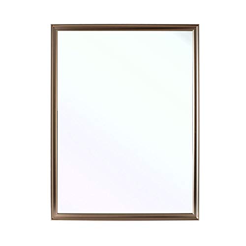 Bathroom mirror Specchio da Bagno in Stile Europeo con Cornice in Lega di Alluminio Specchio antiriflesso a Specchio ad Alta Definizione da Parete Specchio da Bagno Specchio da Bagno