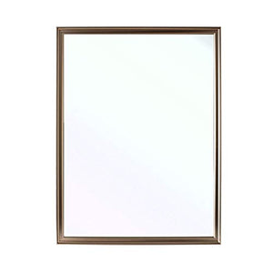 Bathroom mirror Specchio da Bagno in Stile Europeo con Cornice in Lega di Alluminio Specchio antiriflesso a Specchio ad Alta Definizione da Parete Specchio da Bagno Specchio da Bagno