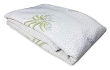 Tex family COPRIMATERASSO traversa Aloe Vera HD antiacaro e Anallergico Made in Italy - 2 PIAZZE