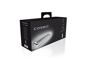 COSMIC Accessori bagno BATH+ Pack Architect confezione con 2 appendini, 1 portasalviette 40 cm, 1 portarotolo, 1 portascopino con scopino cod.pk finitura Cromo