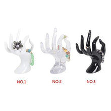 Fgyhty Gioielli Collana Espositori Ok Forma del Supporto della Mano del Braccialetto della Forma Ring per Pendenti Anelli Spettacoli Props
