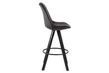 Amazon Brand - Movian Arendsee - Set da 2 sgabelli da bar, 55 x 48,5 x 111,5 cm, grigio