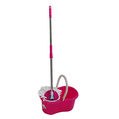 WAMSY Mop Magic 360 Mop Rotante Testina Sostituibile Secchio per Uso Domestico   Finestra A Pavimento Smart Spin Mop Accessori Utensile per La Pulizia Mop