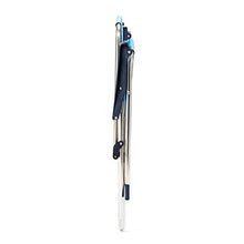 Solenny 50001072725267 50001072725267 - Sedia da spiaggia pieghevole con schienale alto, blu