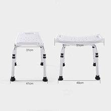 AYHa Anziani Bath Chair Donna Incinta Bagno Doccia Chair disabili vasca da bagno Sgabello mobili da bagno,bianca