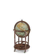 Zoffoli - Mappamondo Bar Da Terra portabottiglie, Fatto In Italia, 50 x 50 x h 93 cm