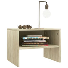 FAMIROSA Comodini Rovere Sonoma 2 pz 40x30x30 cm in Truciolato