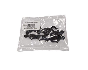 BricoShopping® GANCI PER TELI LATERALI E TENDE ZANZARIERE DA GAZEBO SCORREVOLI di RICAMBIO OCCHIELLI IN PLASTICA ANELLI GANCETTI SUI TENDONI BINARI DA VERANDA GIARDINO SAHARA ADVENTURE 10 PZ