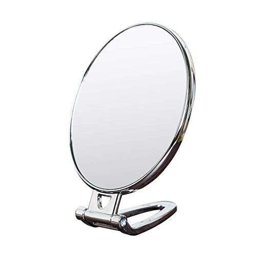 AJH Specchio per Il Trucco da Tavolo Creativo Studentessa Specchio per Il Trucco Specchio per Manico Specchio per Studenti Dormitorio Specchio Portatile Specchio per Bellezza Specc