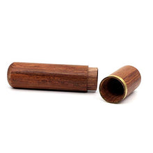 WSJMJ Custodia per Sigari da Viaggio in Legno di Cedro, Humidor con Sigari Rivestiti in Legno di Cedro,B