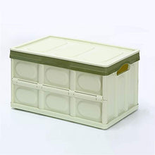 AIOEJP Scatola Box Contenitore Armadietto da Balcone con Coperchi Casse Pieghevoli Contenitori Pieghevoli in Plastica per Vestiti