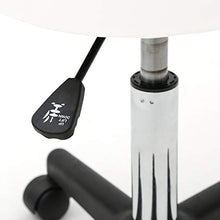 ZXYDD - Sedia per Massaggi da Salone, Regolabile, Girevole, Girevole, con Schienale Bianco, per Parrucchieri, Manicure, Tatuaggi, Massaggi, Spa, Salone
