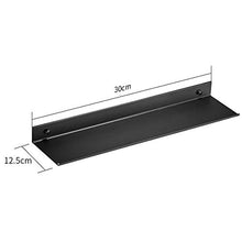 U-A Parete Mensole Bagno Doccia Sapone Nero Holder Cucina Mensola da Bagno Mensola (30cm)