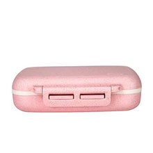 NYKK Portapillole Household Pillola Portatile di Corsa della Scatola Una Settimana Ricarica Pill Box Pillola Portatile Medicina Scatola Pill Box Portatile Pillola Portatile della Scatola della
