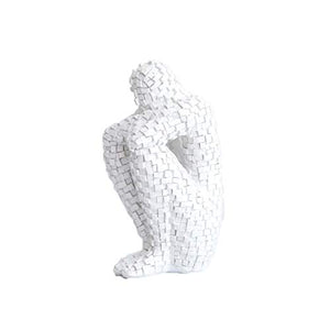 ZGPTX Libro di Lusso Leggero File in Piedi Studio Semplice Figura Astratta Scultura Soggiorno Armadietto del Vino Casa Creativa