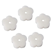 Amuzocity Detergenti per Spugne Riutilizzabili Detergenti per Spugne Attrezzi per La Pulizia della Piscina - Bianco, cavità del Fiore
