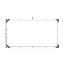WXQIANG Ombreggiatura Net Sun Canvas con Anello in Metallo Polietilene Anti-UV Block Glare Balcone Facile da Piegare, 23 Dimensioni Protezione Solare, Isolamento Termico