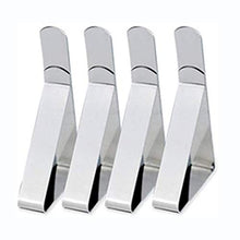 GAKIN - Set di 12 mollette per tovaglia da picnic, in acciaio INOX, per picnic, in stile picnic