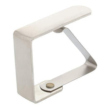 com-four® Morsetto per tovaglia Premium 16x - Morsetti per Tavolo in Acciaio Inossidabile - Morsetto per tovaglie antiruggine per Interno ed Esterno