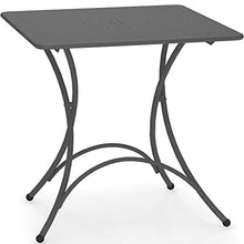 Tavolo Pigalle Quadrato Pieghevole Centimetri 76 x 76 Articolo 907 Colore Ferro Antico 22