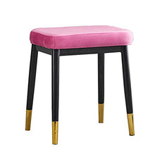 Vanity Benches Sgabello per Piano in Metallo per Bagno, Sgabelli per Il Trucco, Sgabello Rotondo Moderna per Trucco, capacità 150 kg, Montaggio Facile, 39x45x29cm
