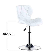 Zhangmeiren Sgabello Alto for Sgabelli da Bar, Seggiolone, Sedia da Bar Creativa (Color : White)