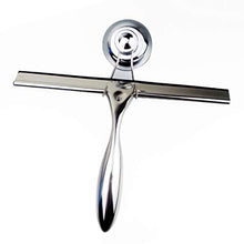 ShinyAmber Glass Wiper Detergente per vetri per vetri in Acciaio Inossidabile Maniglia per Raschietto Pulizia tergicristallo Lavavetri Doccia Specchio per Bagno (Silver, 25 * 17 * 4cm)