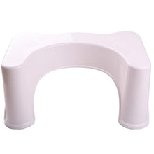 CHENJIAO Squatting Sgabello Folding @ Home Accovacciata Sgabello Bagno Squat Igienici Sgabello Compact Squatty-Potty Sgabello Sede Portatile for La Casa Bagno Privato Servizi Igienici (Color : White)