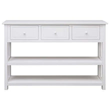 FAMIROSA Credenza Bianca 115x30x76 cm in Legno