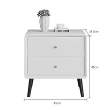 GXT WGZ- Comodino Camera Locker, Camera da Letto Comodino, Soggiorno Locker, Living Room Divano Fianco del Mobile (Color : Orange-b)