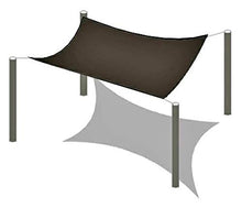 Yangfan 95% Viaggi Teli Parasole Panno Tenda Parasole Vela Ombreggiante, Protettiva dal Sole Balcone Protettiva dal Sole con Anelli for Giardino Cortili Terrazze Balcone i teloni sono perfetti per ten