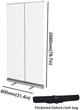 (Usando in affari) Roll Up Banner Banner TRASPARENTE TRASPORTO PULL UP SNARRENG SCREEN | Schermata di partizione di protezione da terra per salone, palestra, uffici, pub, nail bar divisorio banner sta