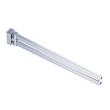 Beelee Portasciugamani da Muro in Ottone Cromato, Porta Asciugamani con 2 Braccio Oscillante per Bagno, BL1102