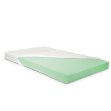[neu.haus] Letto a Castello Metallo 2 Materassi a Schiuma Fredda Barriera anticaduta 200cm x 140/90cm Letto per Bambini Bianco
