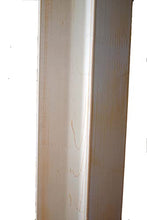 MO.WA Specchio muro o da terra figura intera legno bianco shabby chic. Misura esterna cm. 90x190. Made in Italy.