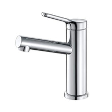 Faulkatze Miscelatore Monocomando,Rubinetto Bagno in Ceramica,Rubinetto Lavabo Finitura Cromata, Rubinetto Bagno Lavabo