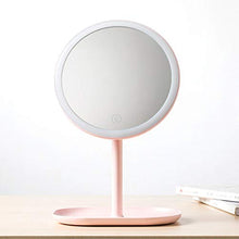 Specchio cosmetico di vanità delle luci del LED Specchio for il trucco a LED a specchio a soffitto pieghevole con lampada Desktop Fill Light Specchio Desktop Desktop Illuminato portatile per il bagno
