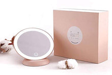 LBWARMB Trucco Specchio con luci Makeup Mirror LED con Luce Desktop Creativo Magnetic Wall Hanging Portatile Fill Luce dello Specchio di Bellezza Specchio da Toilette di Ricarica USB