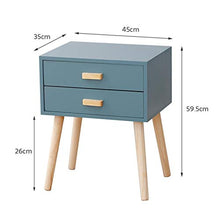 WSZMD Mobili Camera da Letto Biglietto Bedroom Bedroom Bedsideside Bedsideside Bedsidesker Doppio Cassetto Comodino Mobilier di Alta qualità HWC, Comodino (Color : 03)