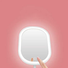 Accessori per la decorazione del bagno Creativo Smart Storage Makeup Mirror LED con il trucco del sensore Light Touch Specchio di ricarica for il risparmio energetico specchio di trucco Specchio VANIT