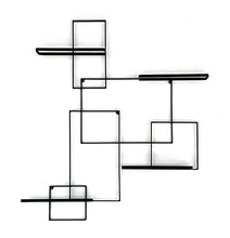 DanDiBo Scaffale Vini a Parete “Black Line” Supporto Bottiglie in Metallo 90 cm Scaffale a Parete Porta Bottiglie
