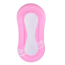 Gototop - Sedia a sdraio gonfiabile, alla moda, per piscina, letto ad aria compressa, pieghevole, per piscine e B, carico massimo 100 kg, colore: rosa