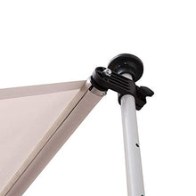 Outsunny Tenda da Sole a Bracci con Manovella, Struttura Telescopica in Metallo e Parasole in Poliestere 300x150cm
