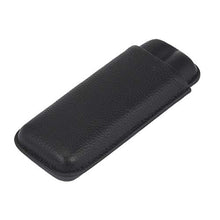 Sigaro Humidor, Portatile Sigaro Manicotto Sigaro Tubo Primo Strato di Cuoio Sigaro Idratante Manicotto 2 Sticks (175 * 70 * 30Mm),B